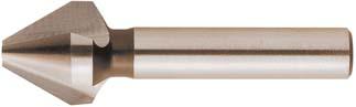 AVELLANADOR CÓNICO DIN 334-C HSS 60º VÁSTAGO CILINDRICO FORMAT