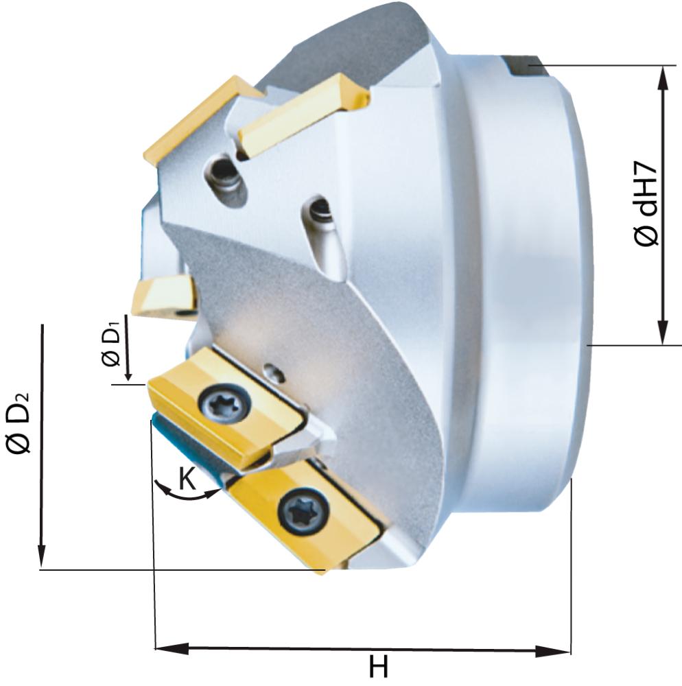 FRESA PARA BISELAR PARA XPHT16