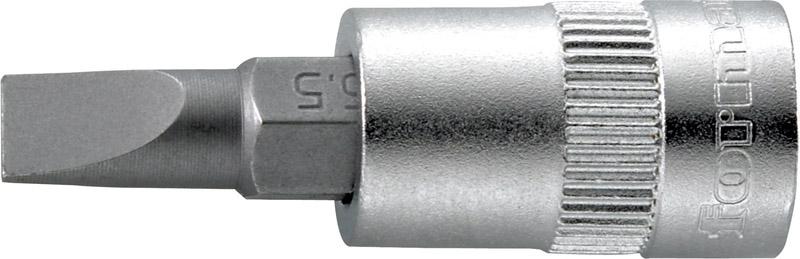 LLAVE DE VASO 1/4" PUNTA PLANA FORMAT