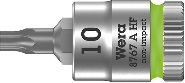LLAVE DE VASO 1/4" PUNTA TORX WERA