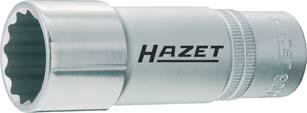 VASO DE 1/2" 12 CARAS SERIE LARGA HAZET
