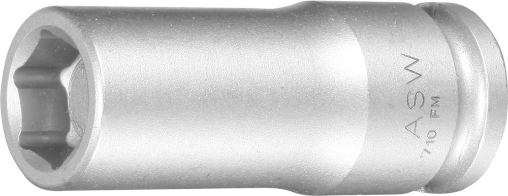 LLAVE VASO IMPACTO 3/8" MAGNETICO SERIE LARGA ASW