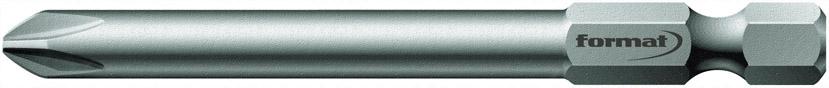 PUNTA CABEZA PHILLIPS 1/4" DIN 3126 E 6,3 89MM TENAZ  FORMAT