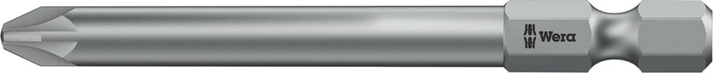 PUNTA CABEZA POZIDRIVE 1/4" DIN3126 E 6,3 89MM ALTA TENACIDAD WERA