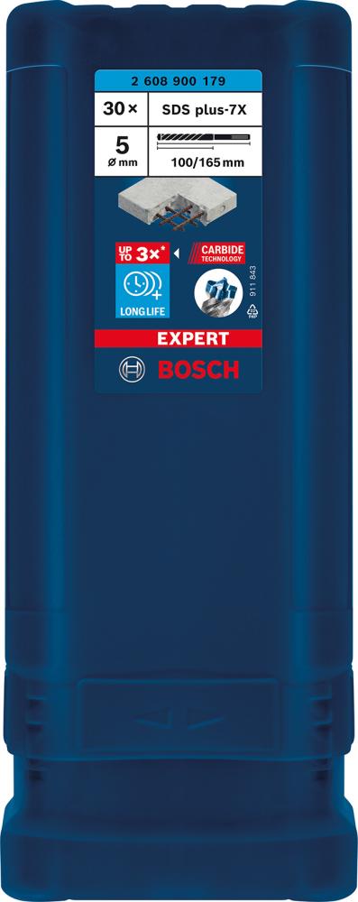 BROCA PERCUTORA SDS-PLUS 4 FILOS EXPERT BOSCH (30 UDS)