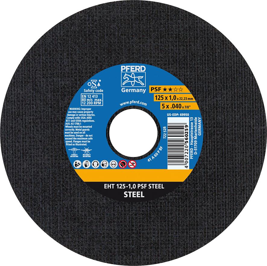 DISCO DE CORTE PARA ACERO PSF STEEL PFERD