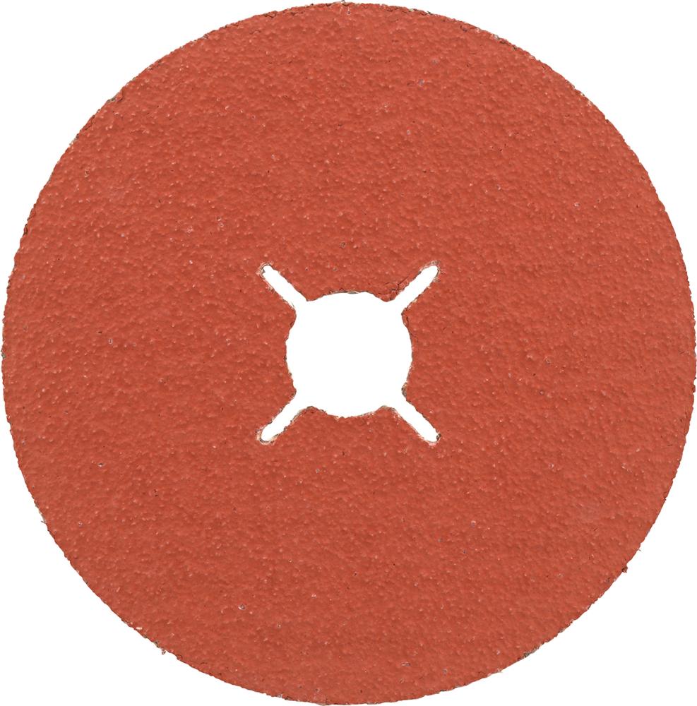 DISCO DE FIBRA CORINDÓN PARA INOXIDABLE Y ALUMINIO KF808 VSM