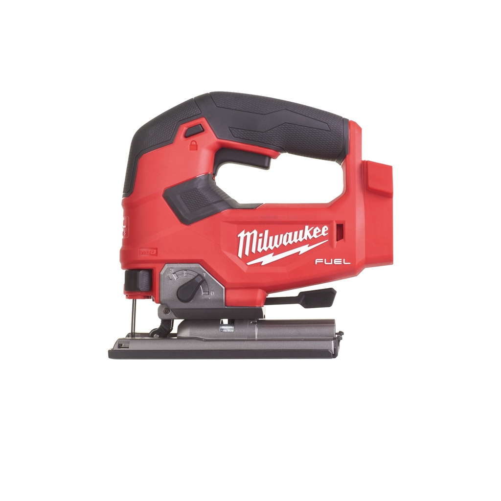 SIERRA DE CALAR CON EMPUÑADURA CERRADA M18 FUEL™, CAPACIDAD MÁXIMA EN MADERA 135MM, CARRERA 25MM, 0-3500CPM. SE SUMINISTRA EN VERSIÓN CERO, SIN BATERÍAS NI CARGADOR, EN HD-BOX M18FJS-0X
