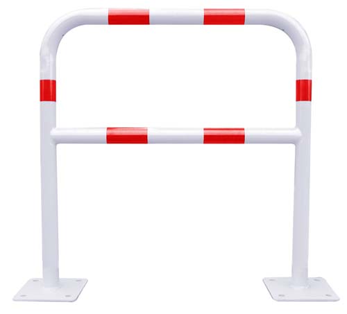BARRERA PROTECTORA BAR415RB - BLANCO/ROJO Ø40 1000X1500MM