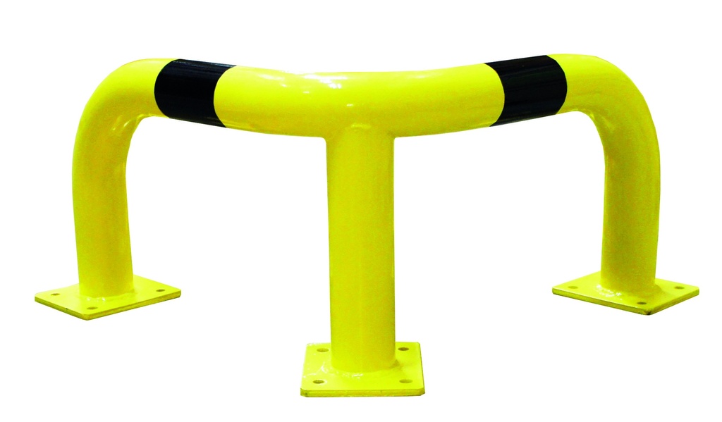 BARRERA DE PROTECCION BARA3566NJ - AMARILLO/NEGRO 600X350MM