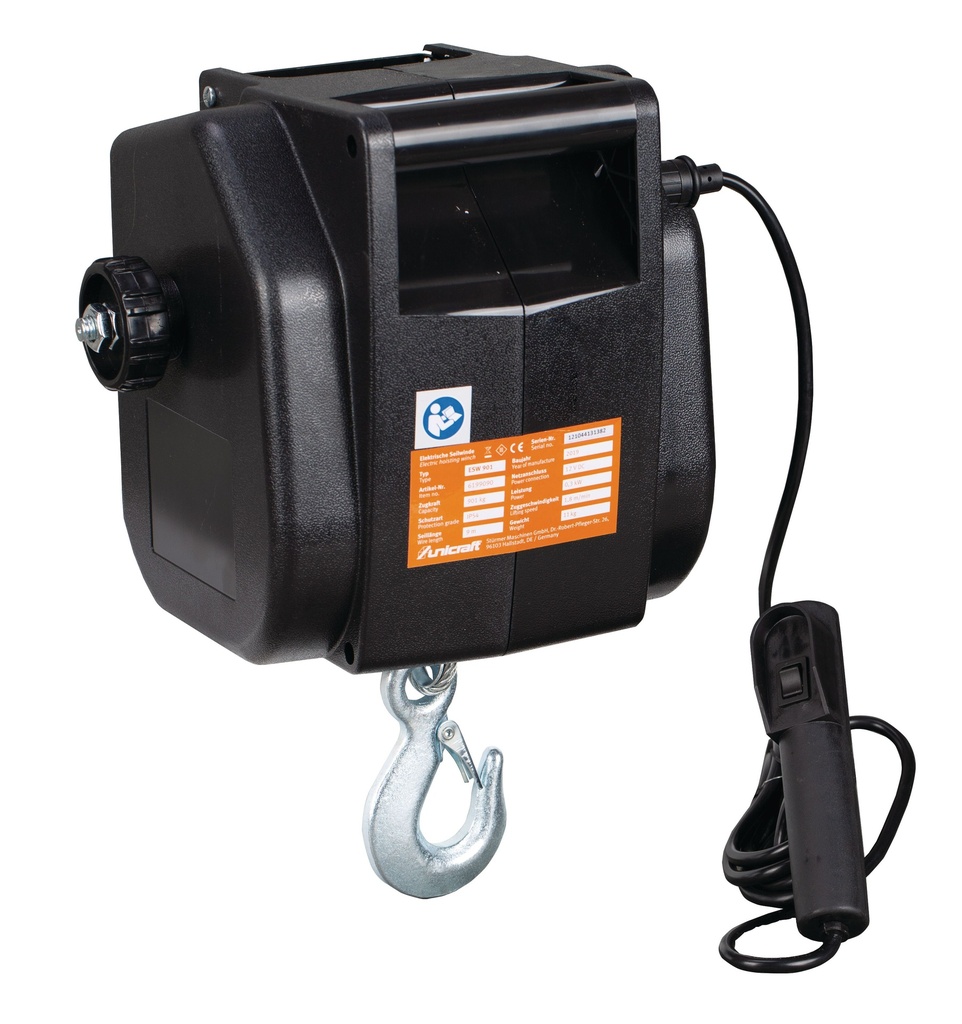 CABESTRANTE ELÉCTRICO ESW 901 - 12V 0,9T