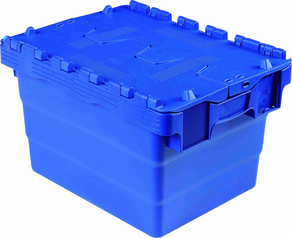 CAJA ALMACENAJE POLIPROPILENO DSW4325 - 2 TAPAS CON BISAGRA