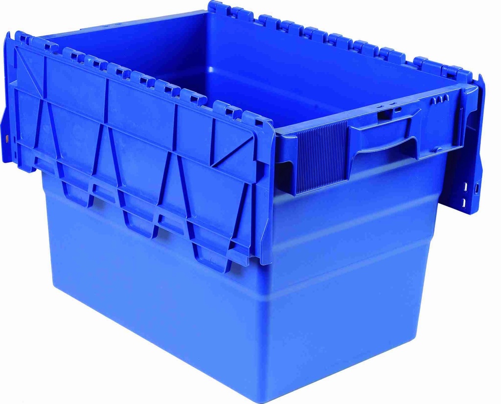CAJA ALMACENAJE POLIPROPILENO DSW5541 - 2 TAPAS CON BISAGRA