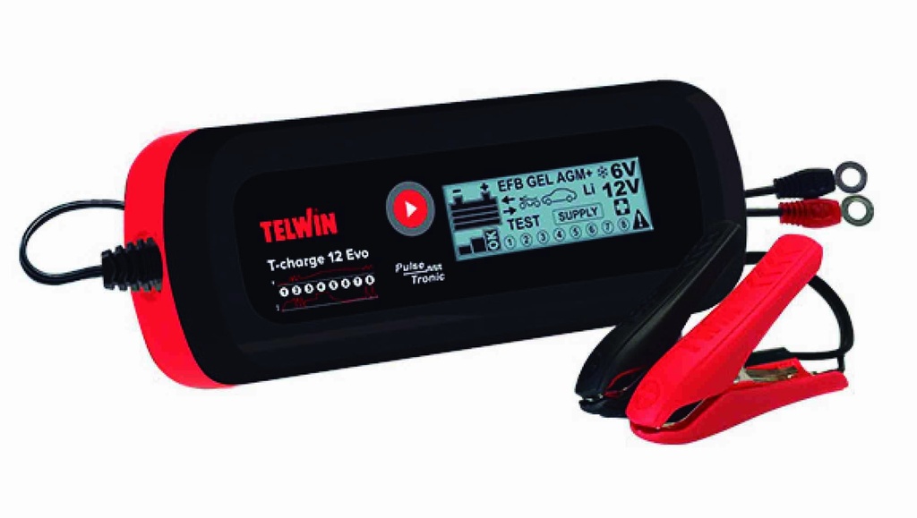 CARGADOR BATERIAS T - CHARGE 12 EVO 6V/ 12V