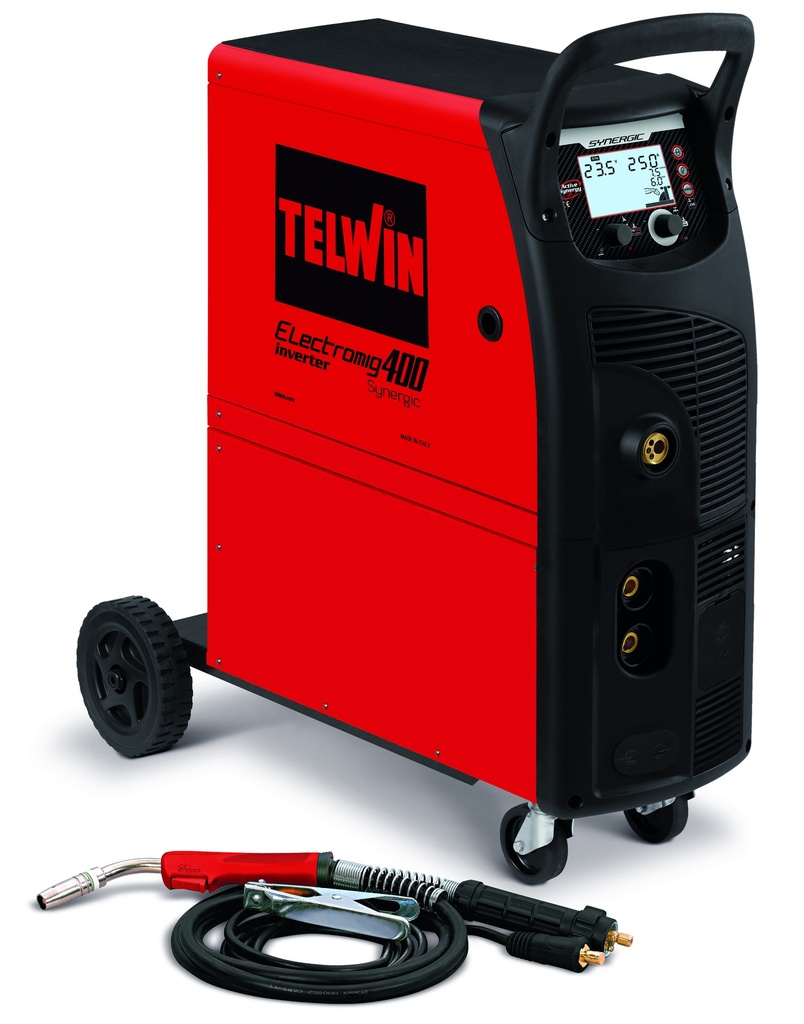 SOLDADORA INVERTER MULTIFUNCIÓN ELECTROMIG 400 SYNERGIC