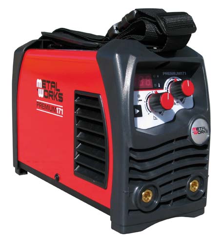 SOLDADORA INVERTER PREMIUM 171 + MALETA + ACCESORIOS