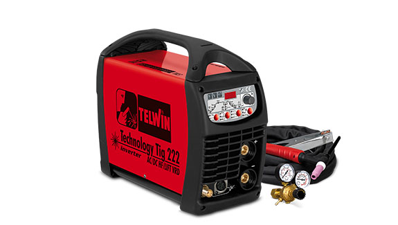 SOLDADORA INVERTER TECNICA TIG 190 DC-LIFT + KIT MMA\TIG+ MALETA