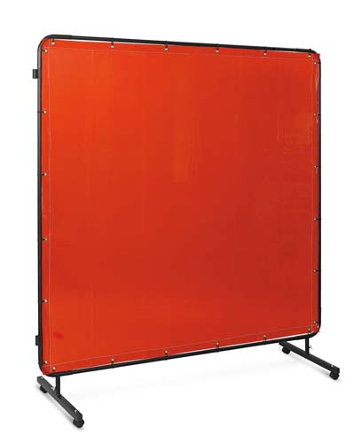 PANEL PROTECTOR CON SOPORTE ROJO