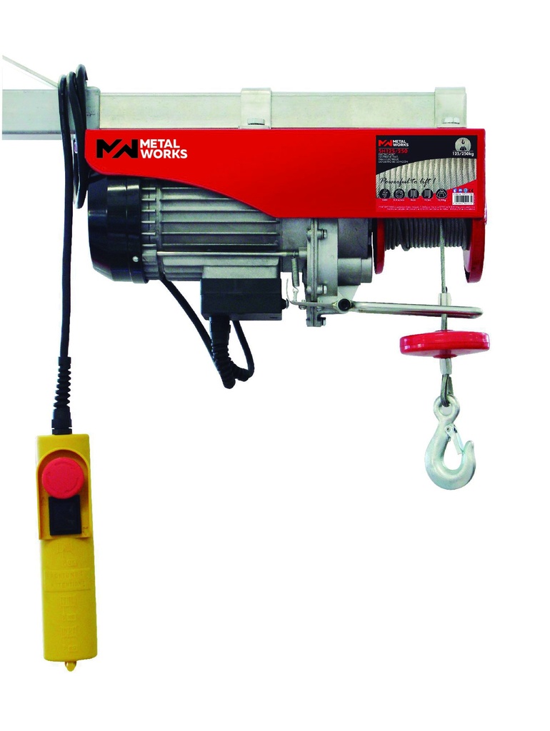 POLIPASTO ELECTRICO PE 125/250-12 - 125/250KG