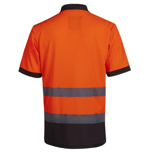 POLO APOLLO HI-VIS M/C NARANJA L