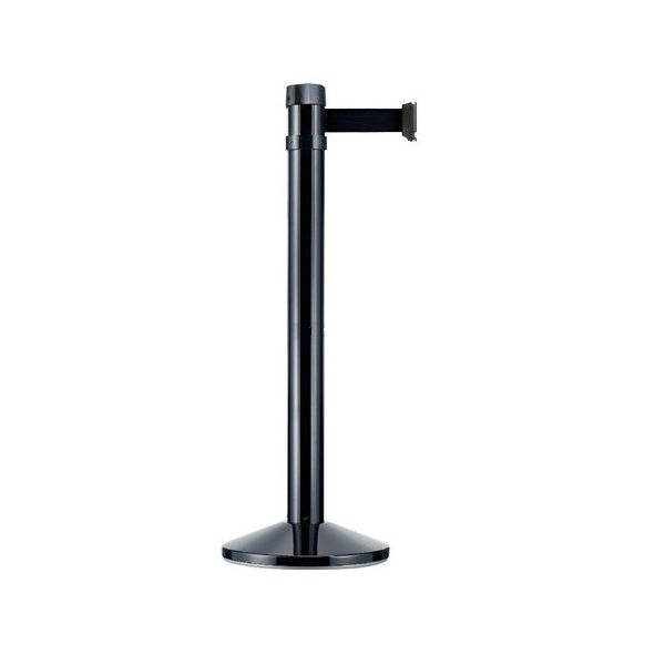POSTE NEGRO RS2BKBK - Ø50  CINTA NEGRA 2,1M