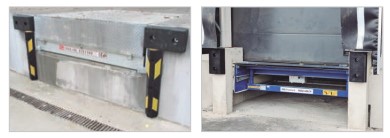 TOPE DE MUELLE DE CARGA RB300 - 320X230X105MM