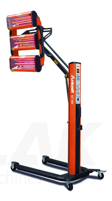 SECADOR PINTURA INFRARROJOS ILT 3W - 3X1000W