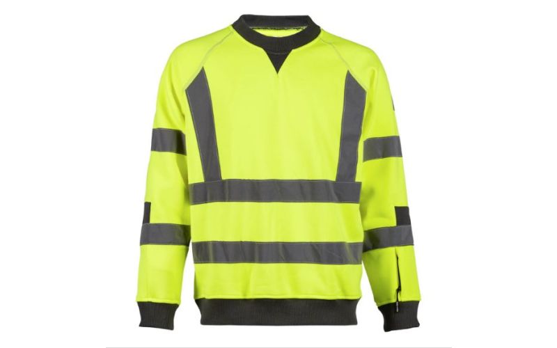 SUDADERA NEON  HI-VIS AMARILLA XL