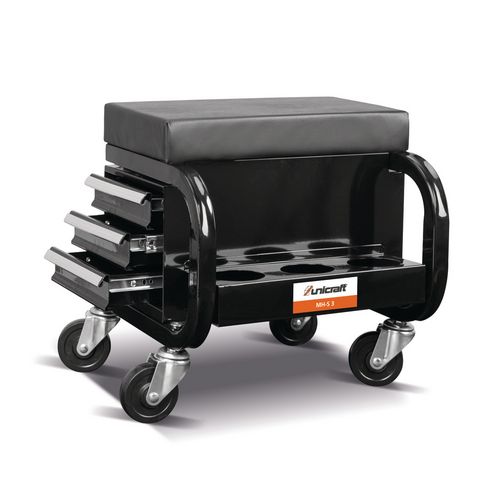 TABURETE DE MONTAJE MH-S 3 - RECTANGULAR 3 CAJONES