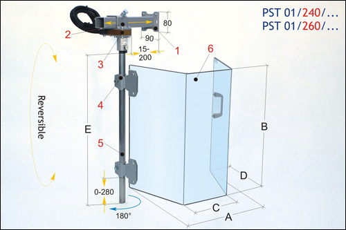 PROTECTOR MORTAJADORA PST 01/260