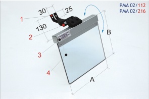 PROTECTOR DE SEGURIDAD PARA ESMERILADORA Y PULIDORA  PMA 02/216