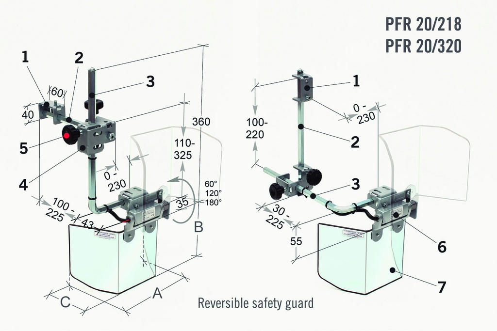 PROTECTOR FRESADORA PFR 20/218