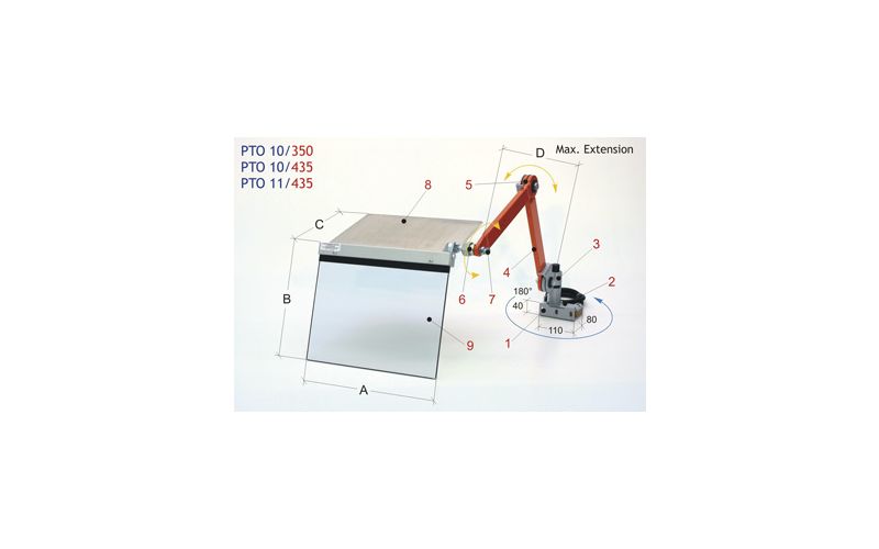 PROTECTOR TORNO PTO-11/435X400, 800