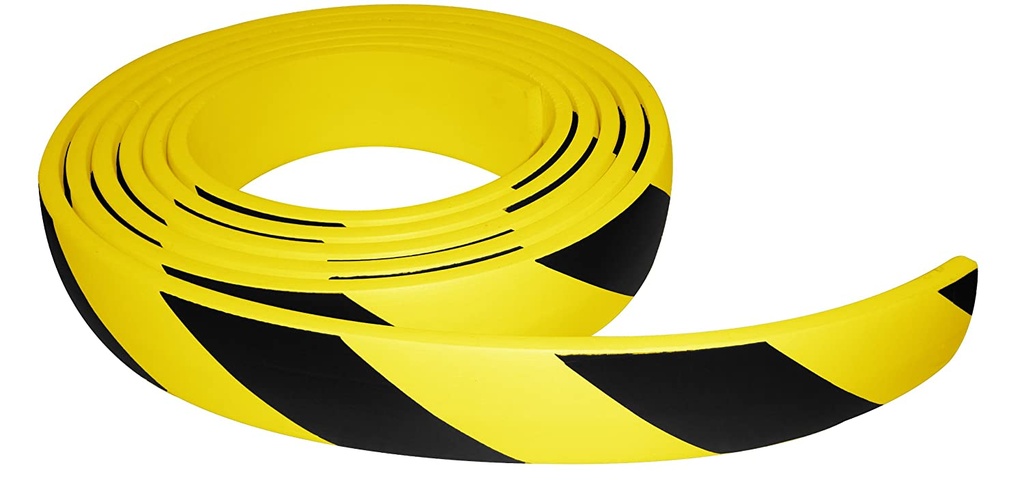 PROTECTOR PLANO PUC500NJ - AMARILLO/NEGRO 5000X60X10MM