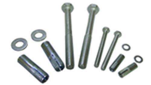 PACK DE 4 TORNILLOS CON TACO METÁLICO RRFIX4SB - 2XØ6MM 2XØ10MM