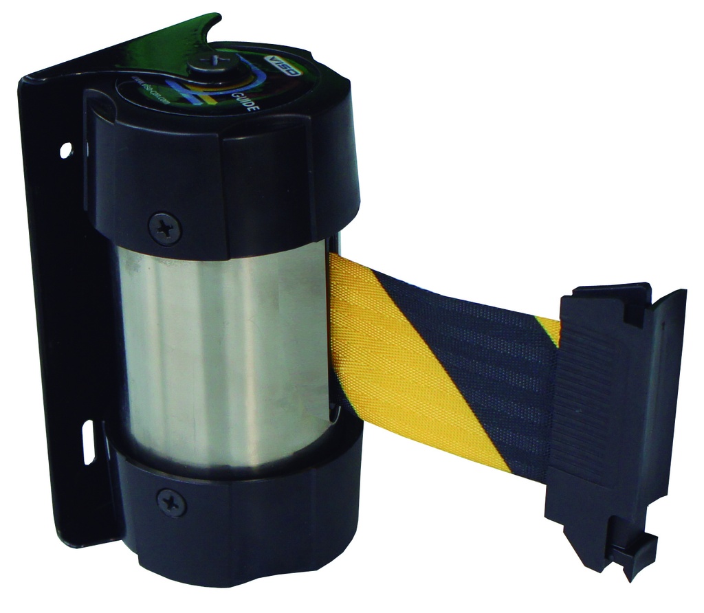 ENROLLADOR MURAL RW20NJ - CINTA NEGRA/AMARILLA 2,10M