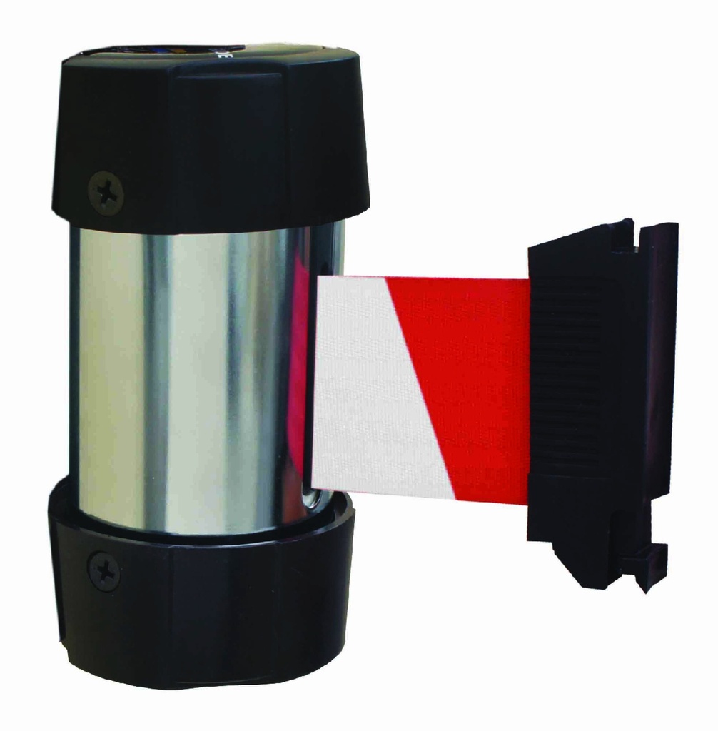 ENROLLADOR MURAL RW20RE - CINTA ROJA/BLANCA 2,10M