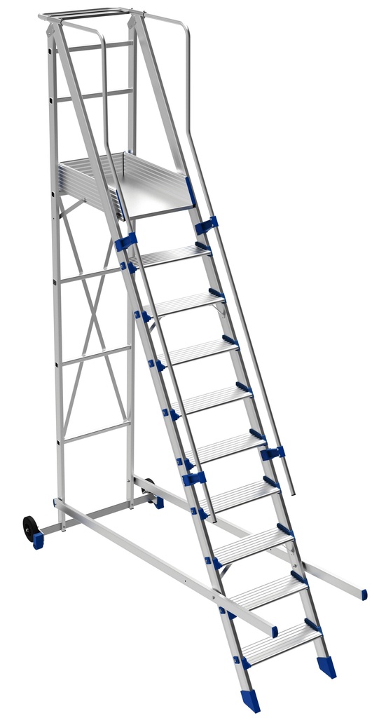 ESCALERA DE ALMACÉN FORTEZZA 09 - 760X440MM 9 PELDAÑOS