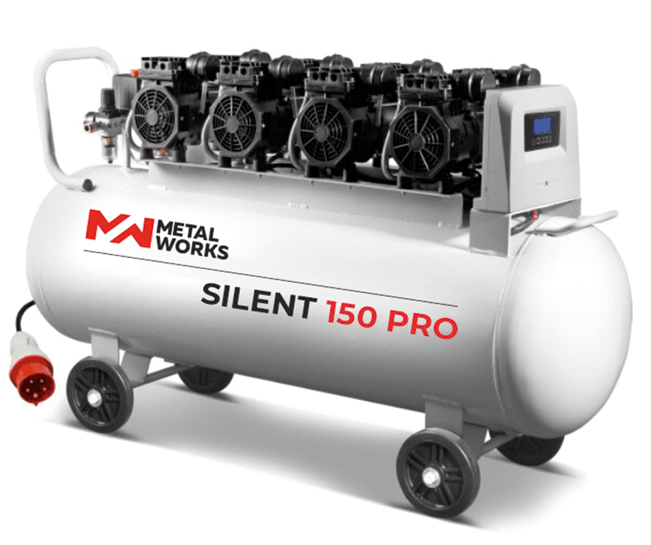 COMPRESOR SILENT 150 PRO - SIN ACEITE 150L 7,5CV