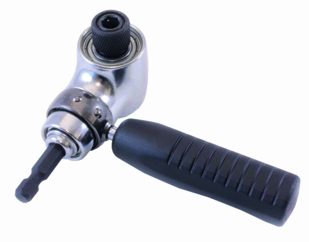 ADAPTADOR ANGULAR PARA PUNTAS DE 1/4"