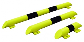 BARRA DE PROTECCIÓN PARK1200NJ - AMARILLO/NEGRO Ø76 1200X86MM
