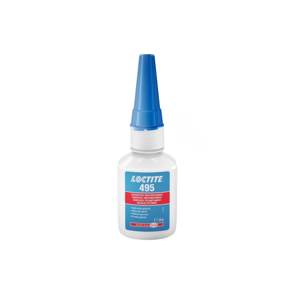 LOCTITE 495 ADHESIVO INSTANTÁNEO USO GENERAL (Botella  50 g)