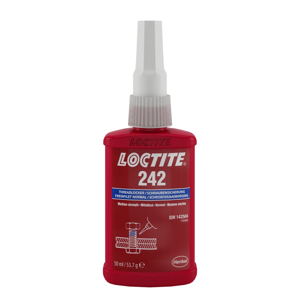 LOCTITE 242 FIJADOR RESISTENCIA MEDIA (Botella  50 ml)