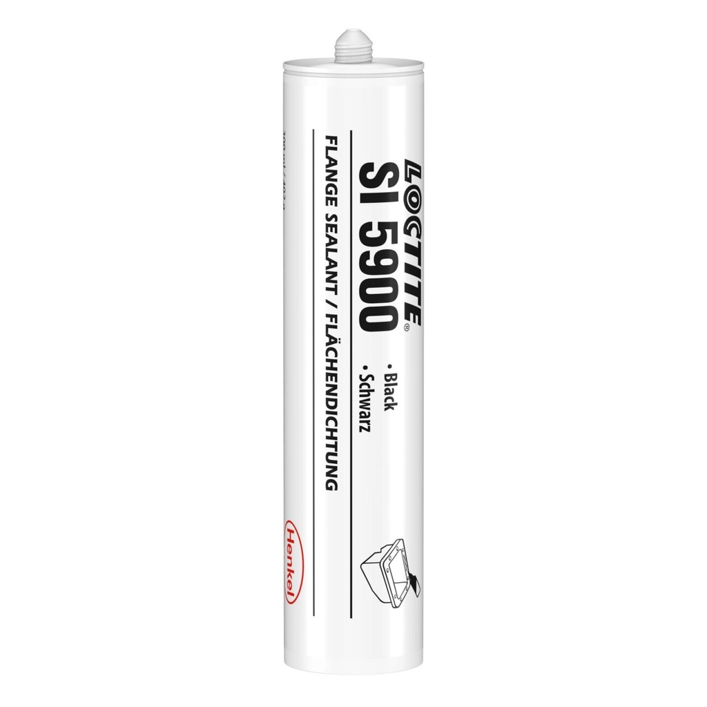 LOCTITE SI 5900 FORMADOR DE JUNTAS NEGRO (Cartucho  300 ml)