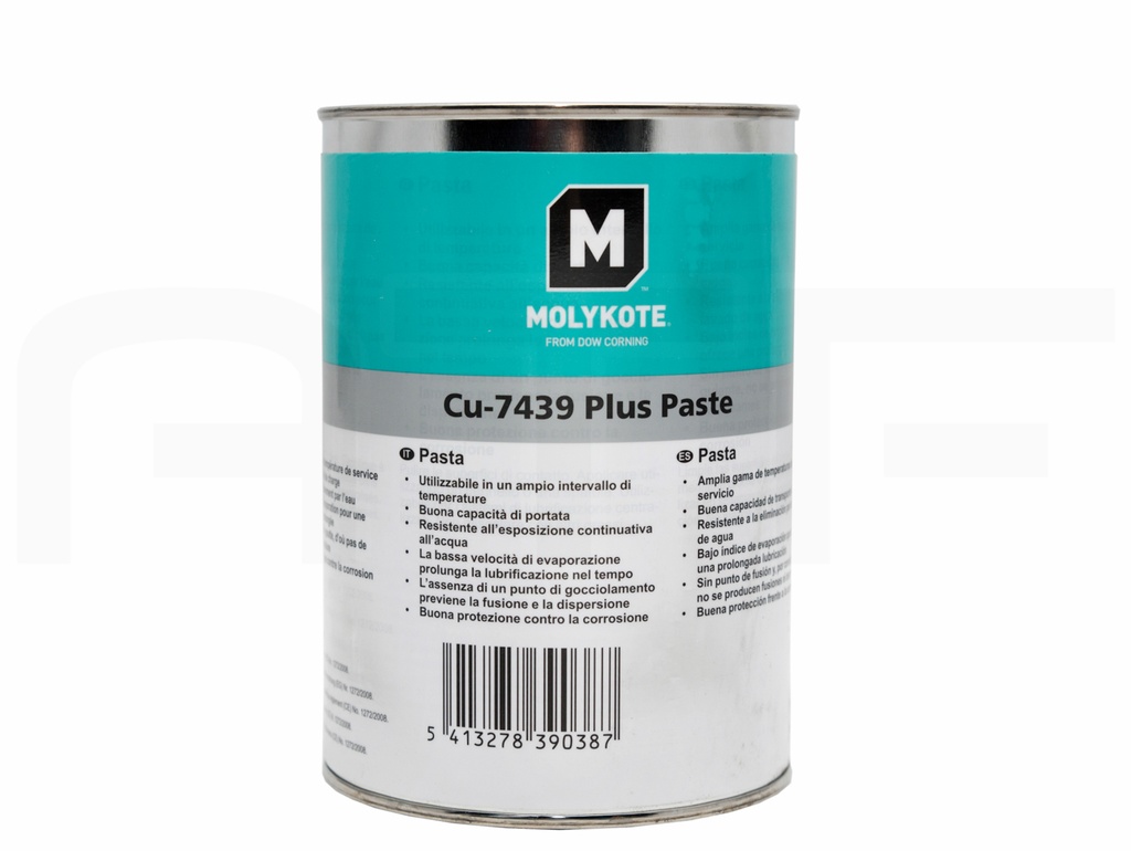 BOTE GRASA CU-7439 PLUS PASTE 1kg MOLYKOTE