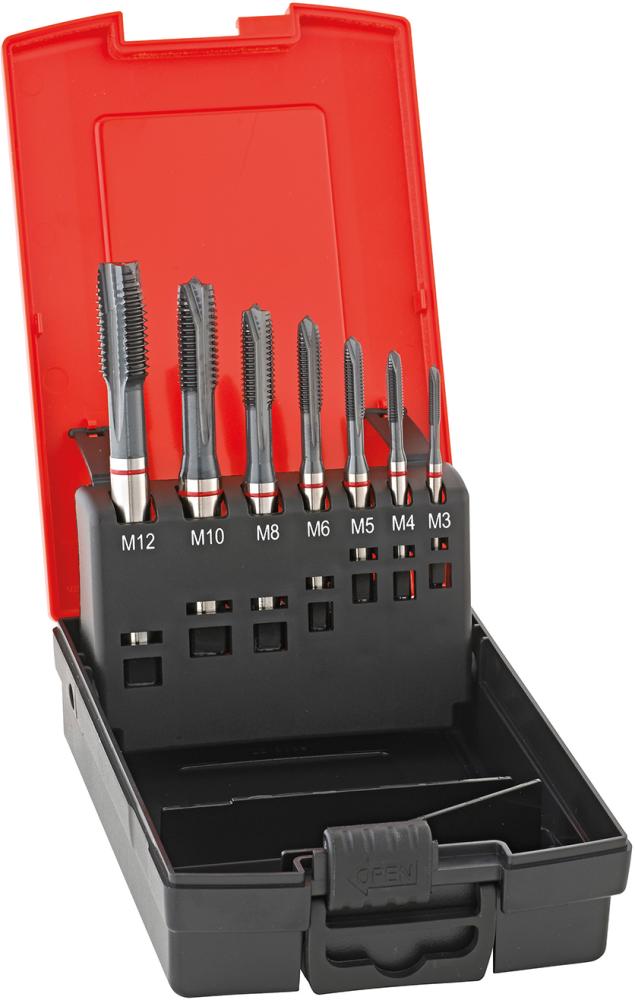 MACHO ROSCAR A MÁQUINA  JUEGO DIN371/376 TIPO VGTIPO VG FORMA B M3-12  FORMAT GT