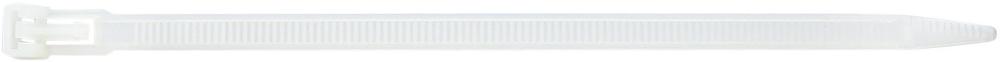 ABRAZADERA NYLON DESMONTABLE COLOR NATURAL 360X7,5MM (100 UDS) SAPISELCO