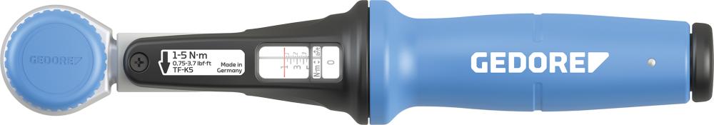 LLAVE DINAMOMETRICA CON CABEZAL TIPO SETA TORCOFIX-K GEDORE