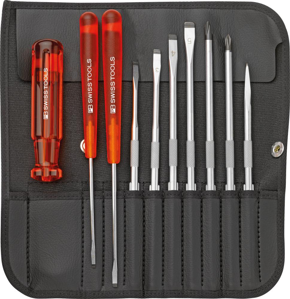 JGO VARILLAS RECAMBIO 10 PZAS, BOLSA ENROLLABLE PB SWISS TOOLS 