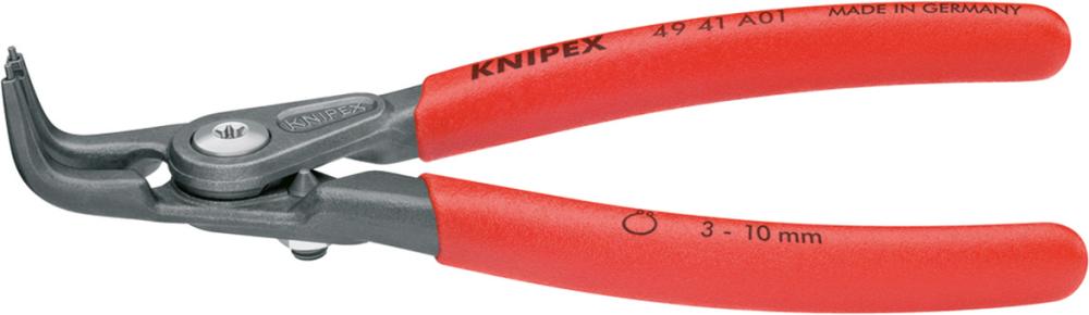 ALICATES PARA CIRCLIPS   INTERIORES DE PRECISIÓNA 01, CON LIMITACIÓN DEAPERTURA  KNIPEX